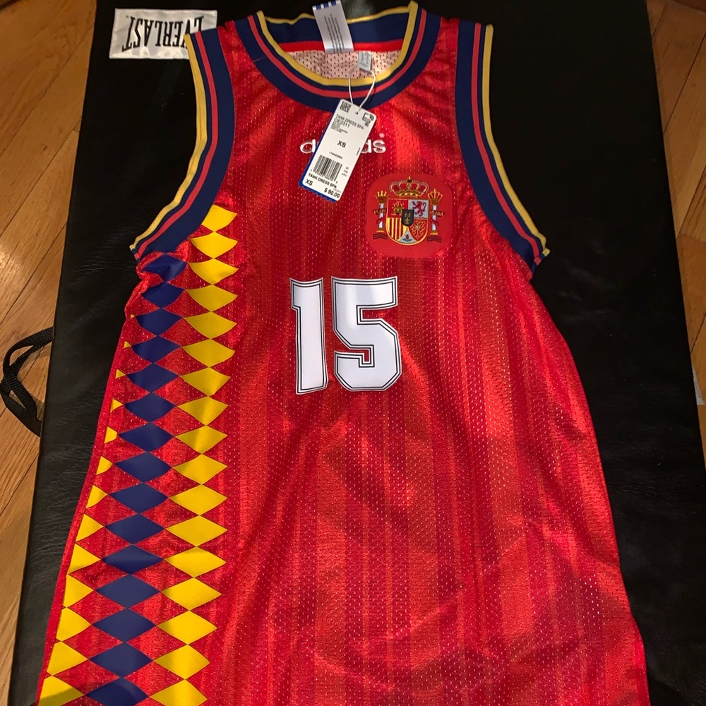 Adidas Women’s Multicolor Jersey Tank Dress
